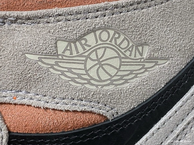 Rep OG 555088-018 Grey High Air Retro Neutral Jordan 1 0719